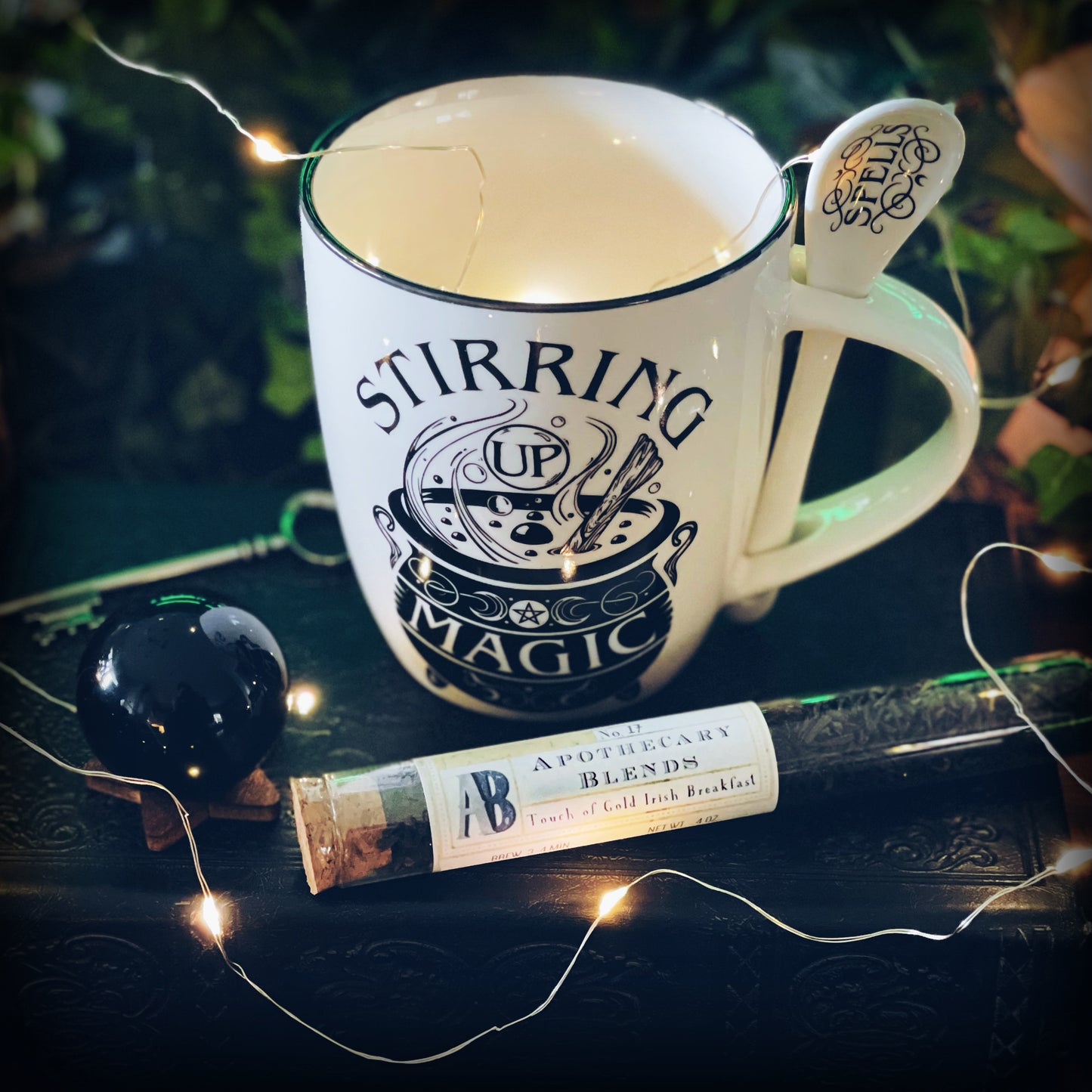 Stirring Up Magic Mug and Spoon