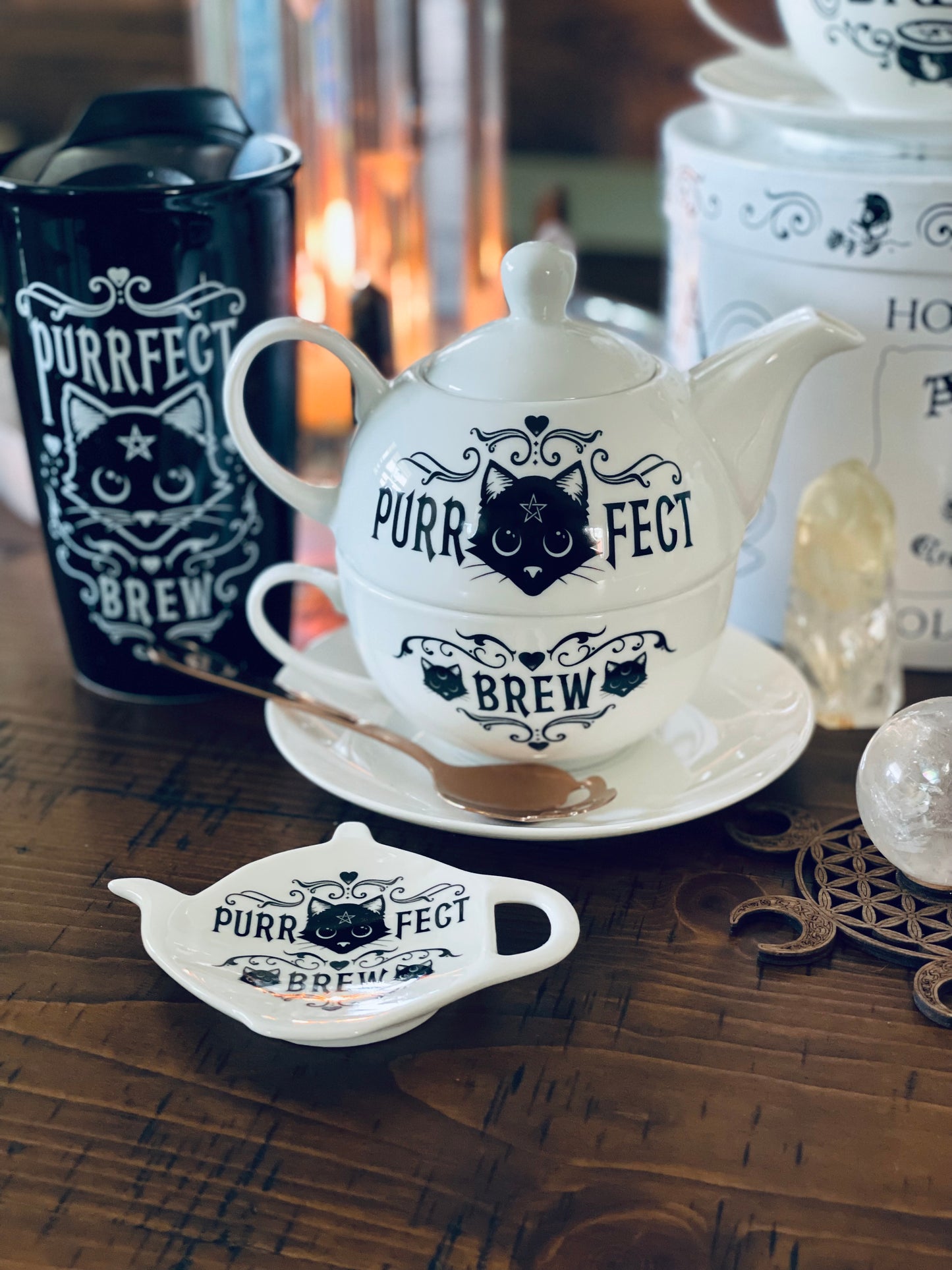 Purrfect Brew Tea For One