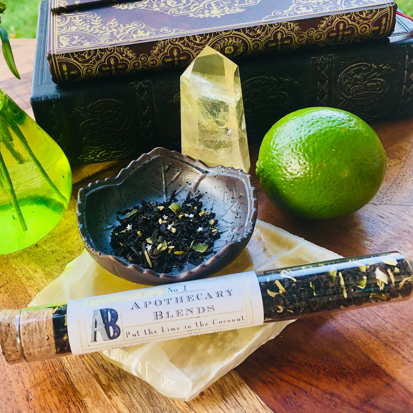 Put the Lime in the Coconut Black Tea