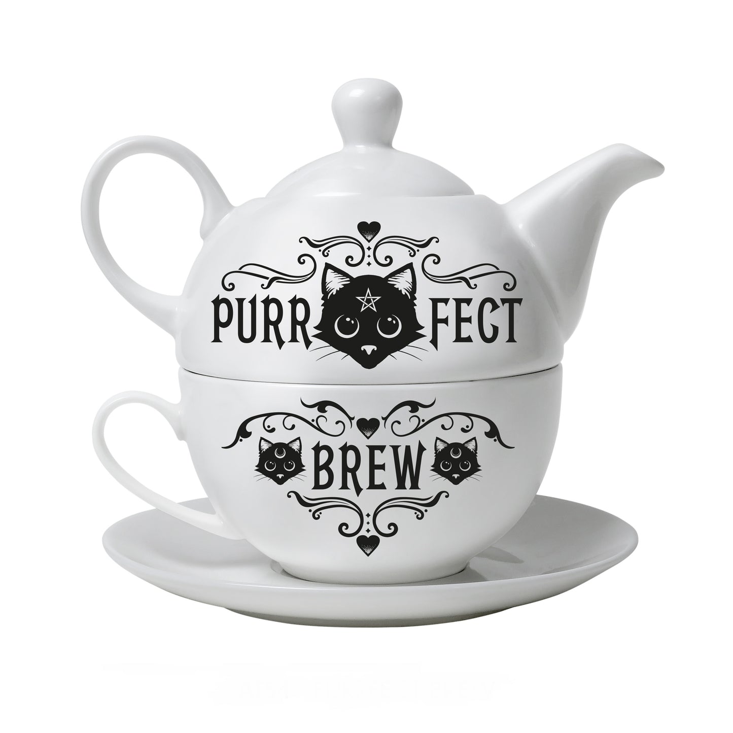 Purrfect Brew Tea For One