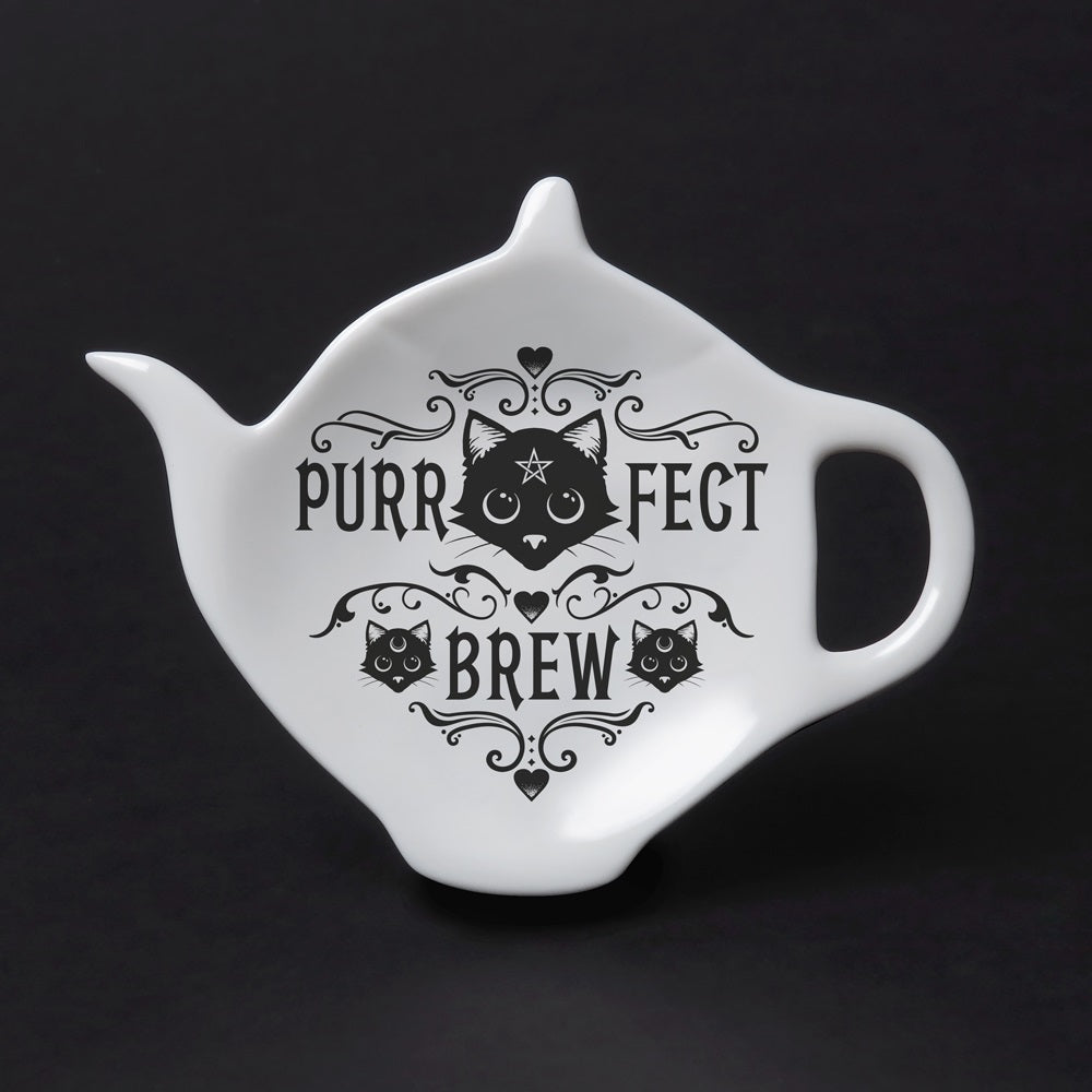 Purrfect Brew Spoon Holder