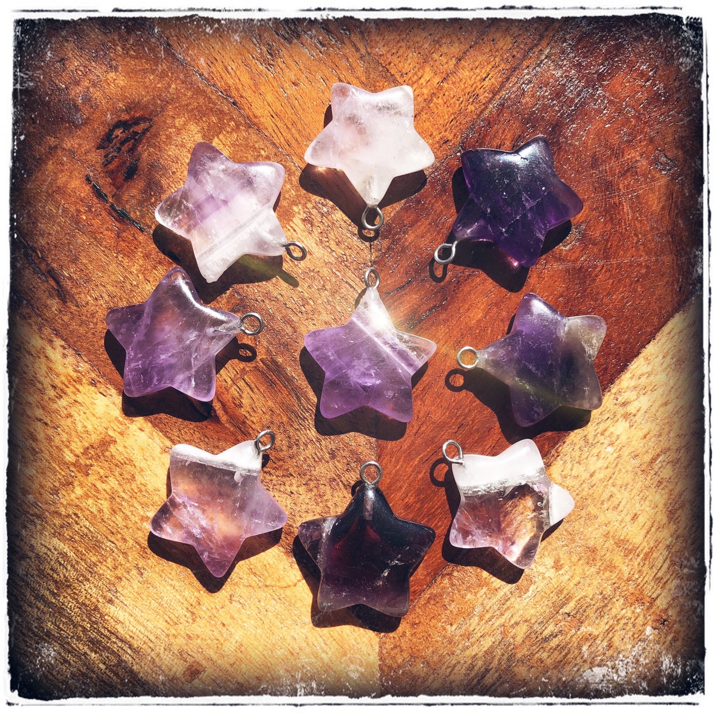 Amethyst Moon or Star Tea Ball / Infuser