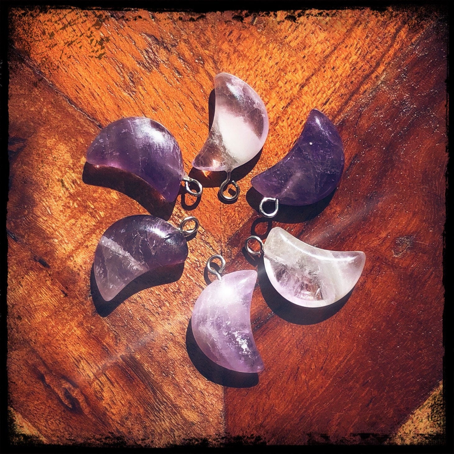 Amethyst Moon or Star Tea Ball / Infuser