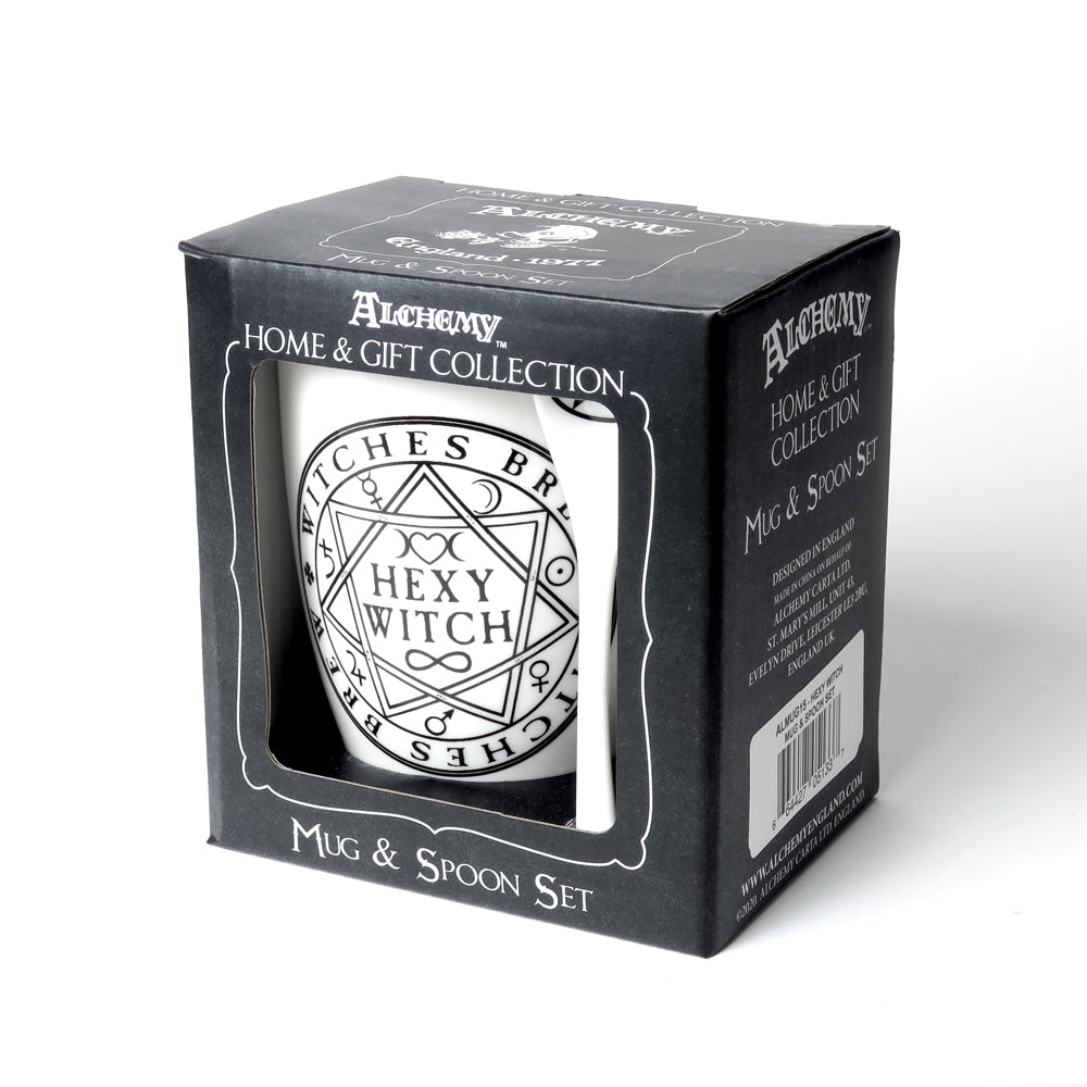 Hexy Witch Mug and Spoon