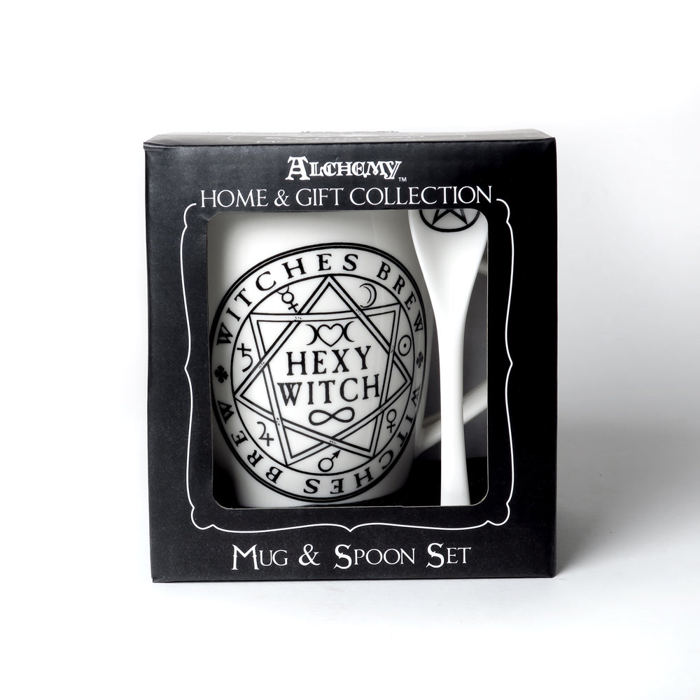 Hexy Witch Mug and Spoon