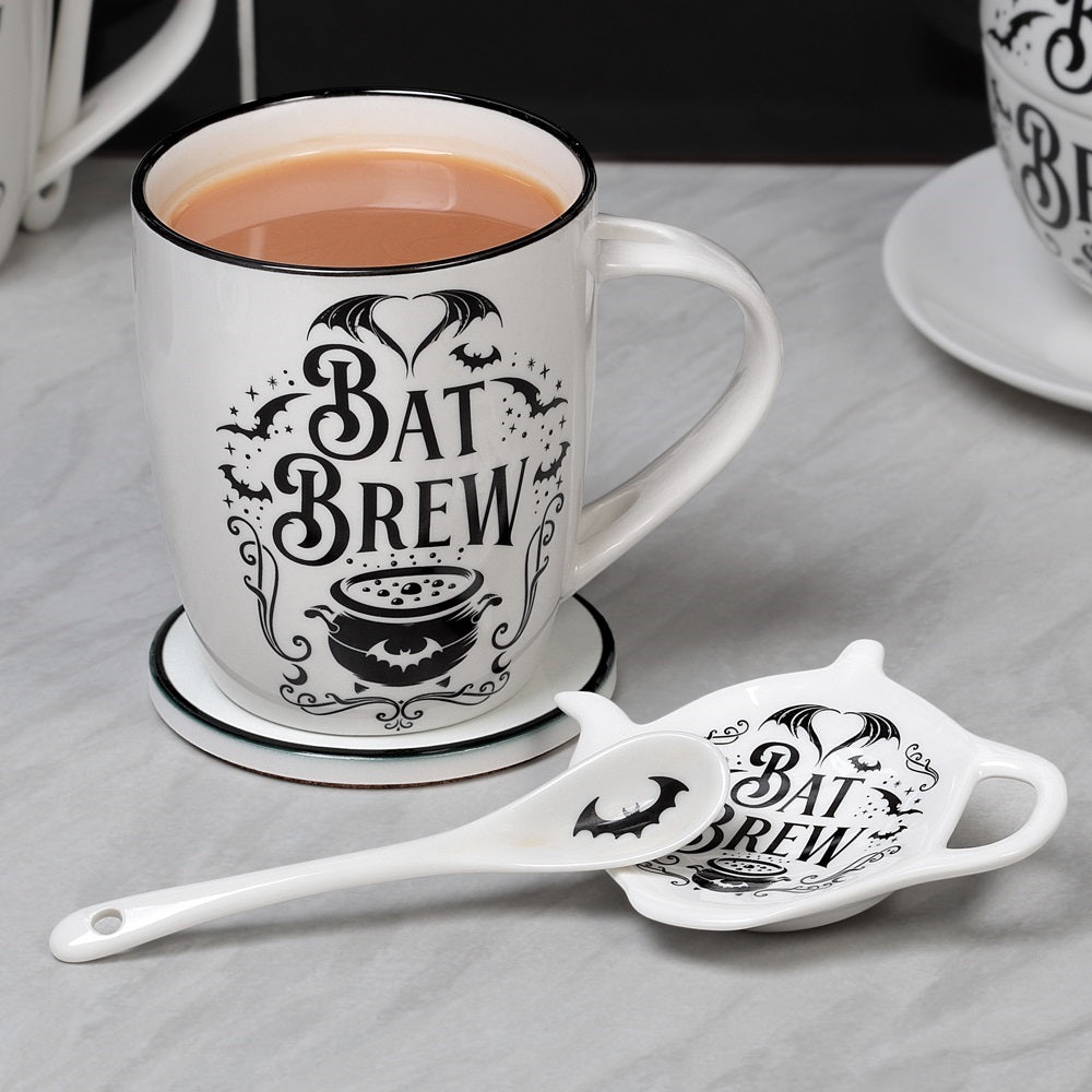 Bat Brew Mug & Spoon Set