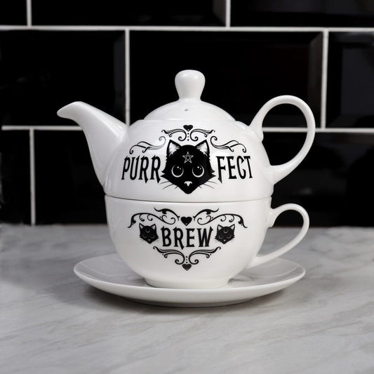 Purrfect Brew Tea For One